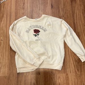 White crewneck